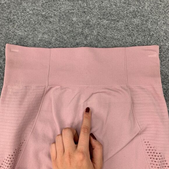 Gymshark Legging Womens S Small Vented Mid Rise Seamless Pull On High Waisted - Picture 10 of 13